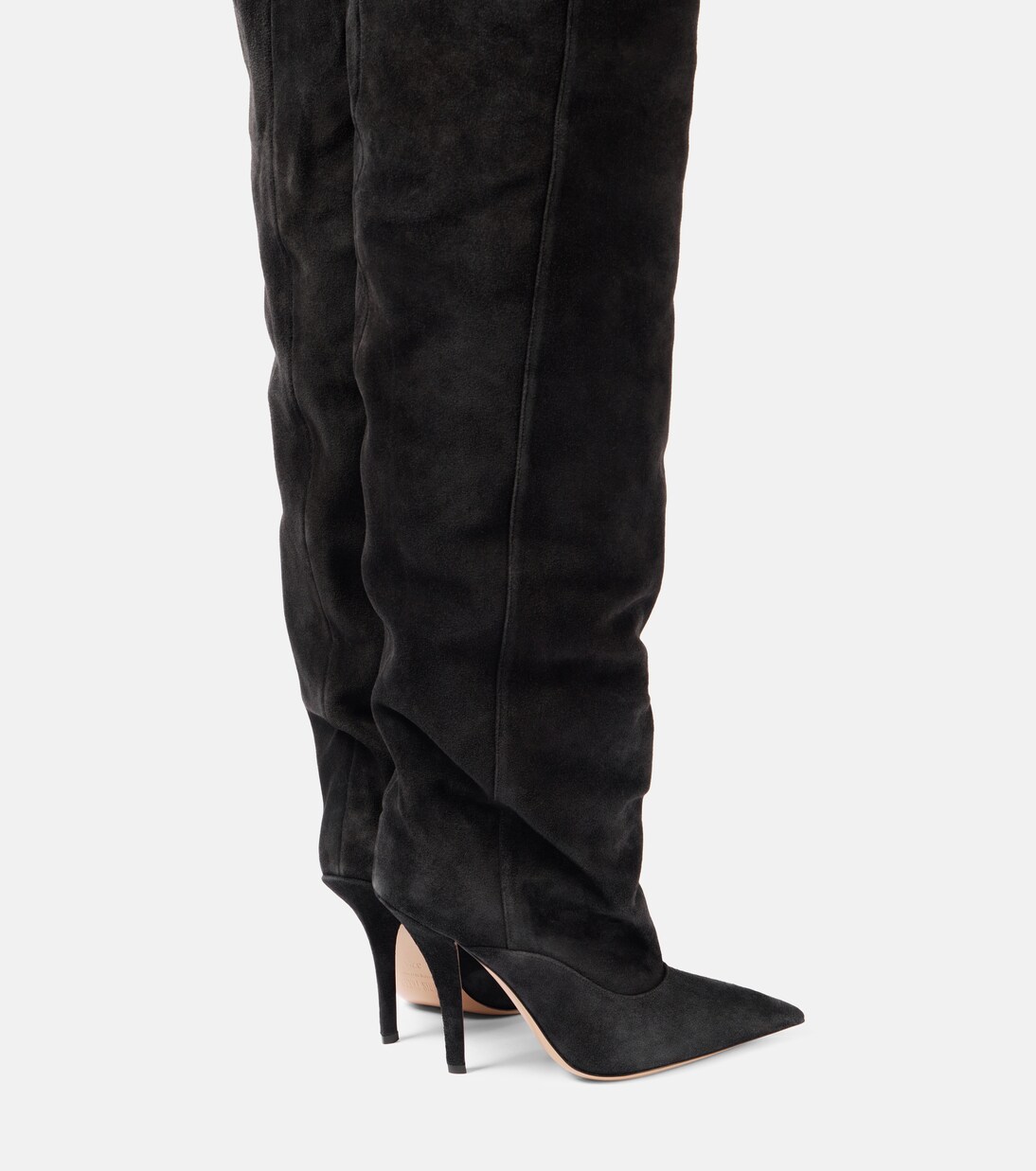 Ines 105 suede over-the-knee boots | Paris Texas