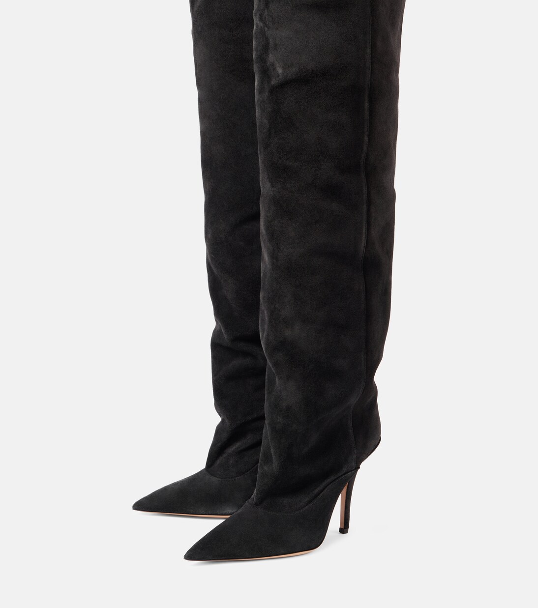 Ines 105 suede over-the-knee boots | Paris Texas