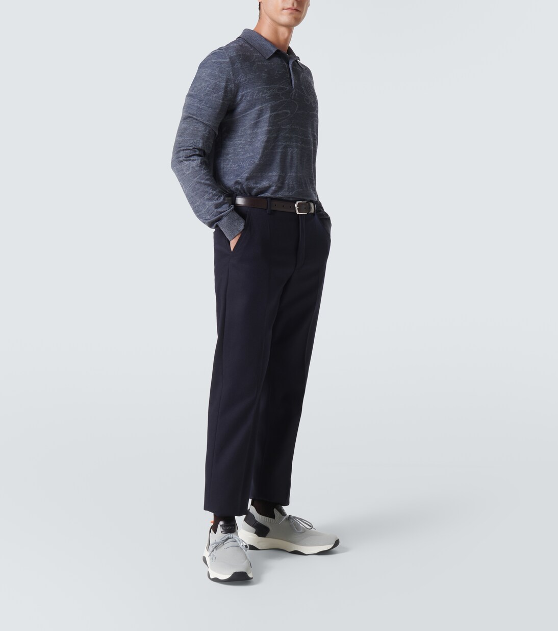 Bestickte Sneakers Shadow | Berluti