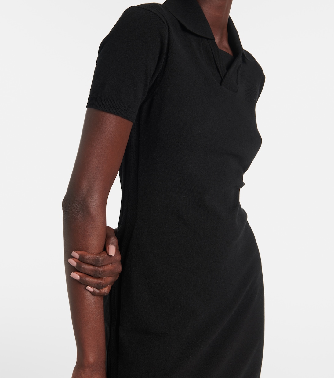 فستان بولو من القطن المخلوط | Burberry