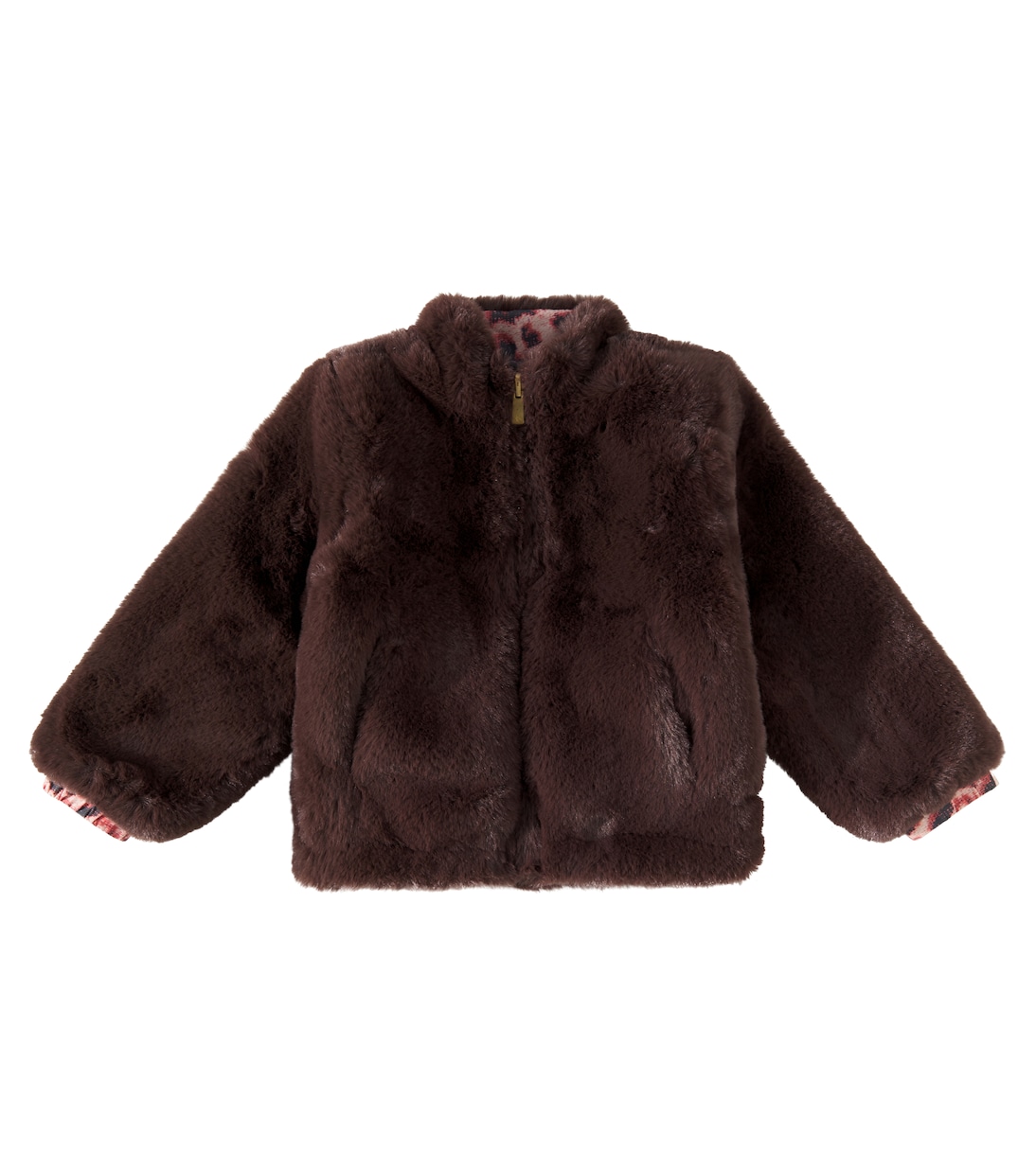 Reversible faux shearling bomber jacket | Scotch & Soda Kids