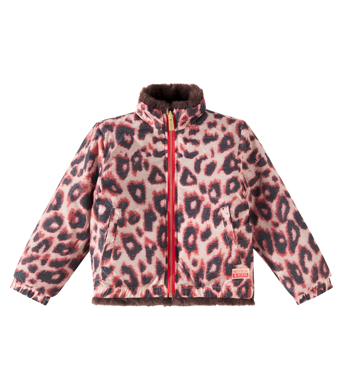 Reversible faux shearling bomber jacket | Scotch & Soda Kids