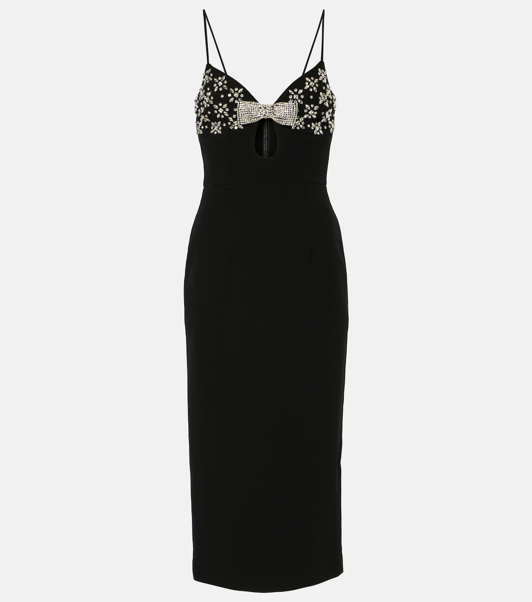 Robe midi Rina à ornements | Rebecca Vallance