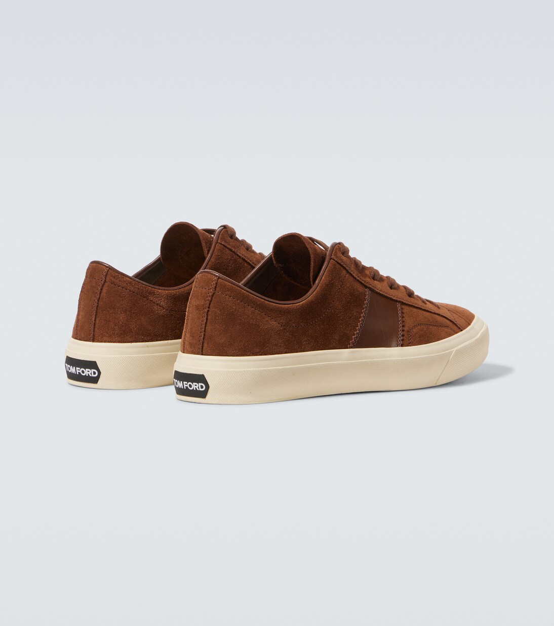 Cambridge logo suede sneakers | Tom Ford