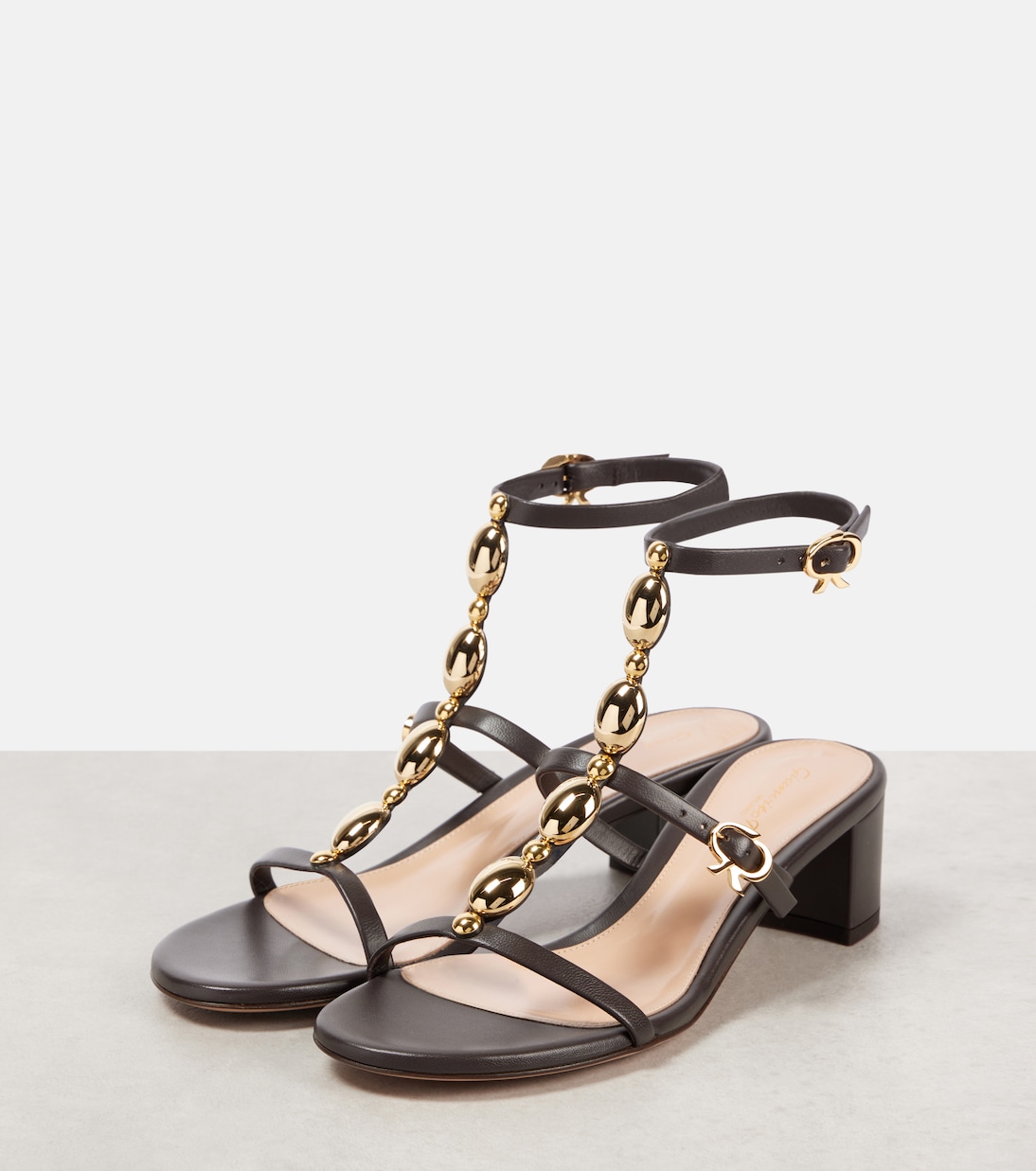 Sandalen 45 aus Leder | Gianvito Rossi