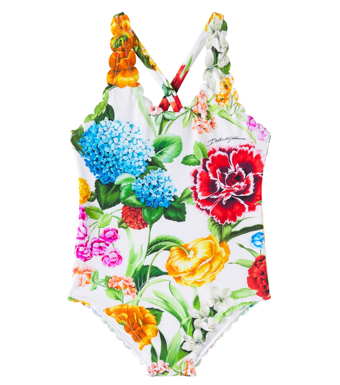 Floral swimsuit | Dolce&Gabbana Kids