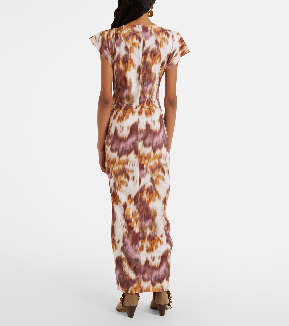 Nadela printed cotton jersey maxi dress | Marant Etoile