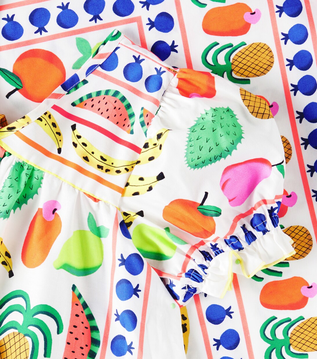 Lenço Frutaria printed cotton dress | Fábula