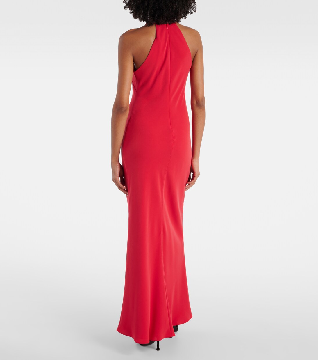 Fernet halterneck cady gown | Max Mara