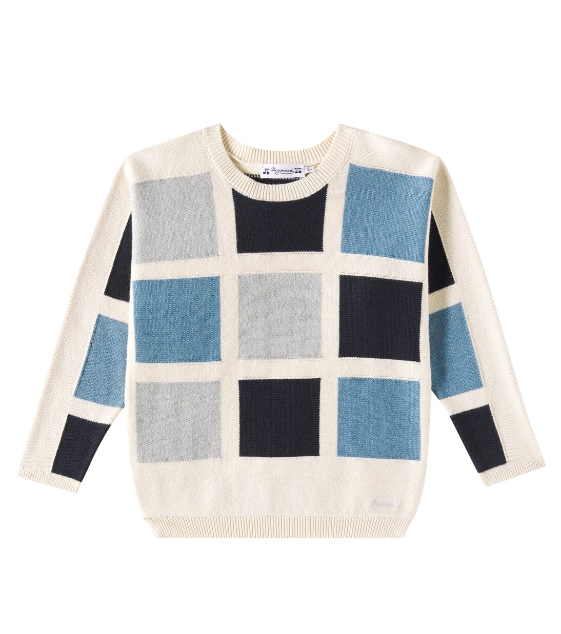 Eran cotton and cashmere sweater | Bonpoint