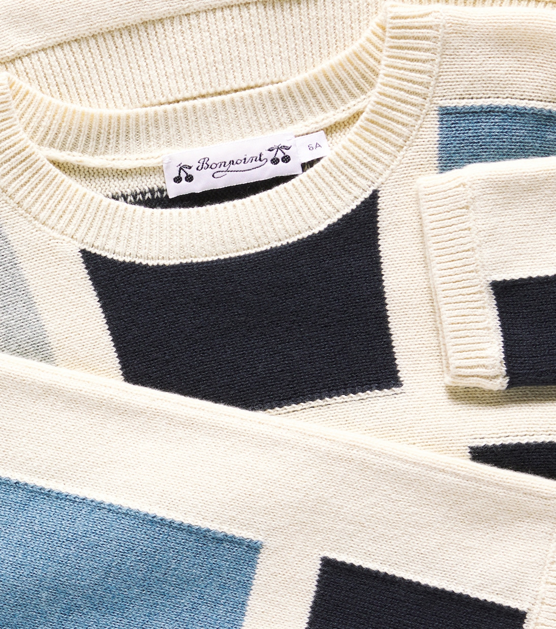 Eran cotton and cashmere sweater | Bonpoint