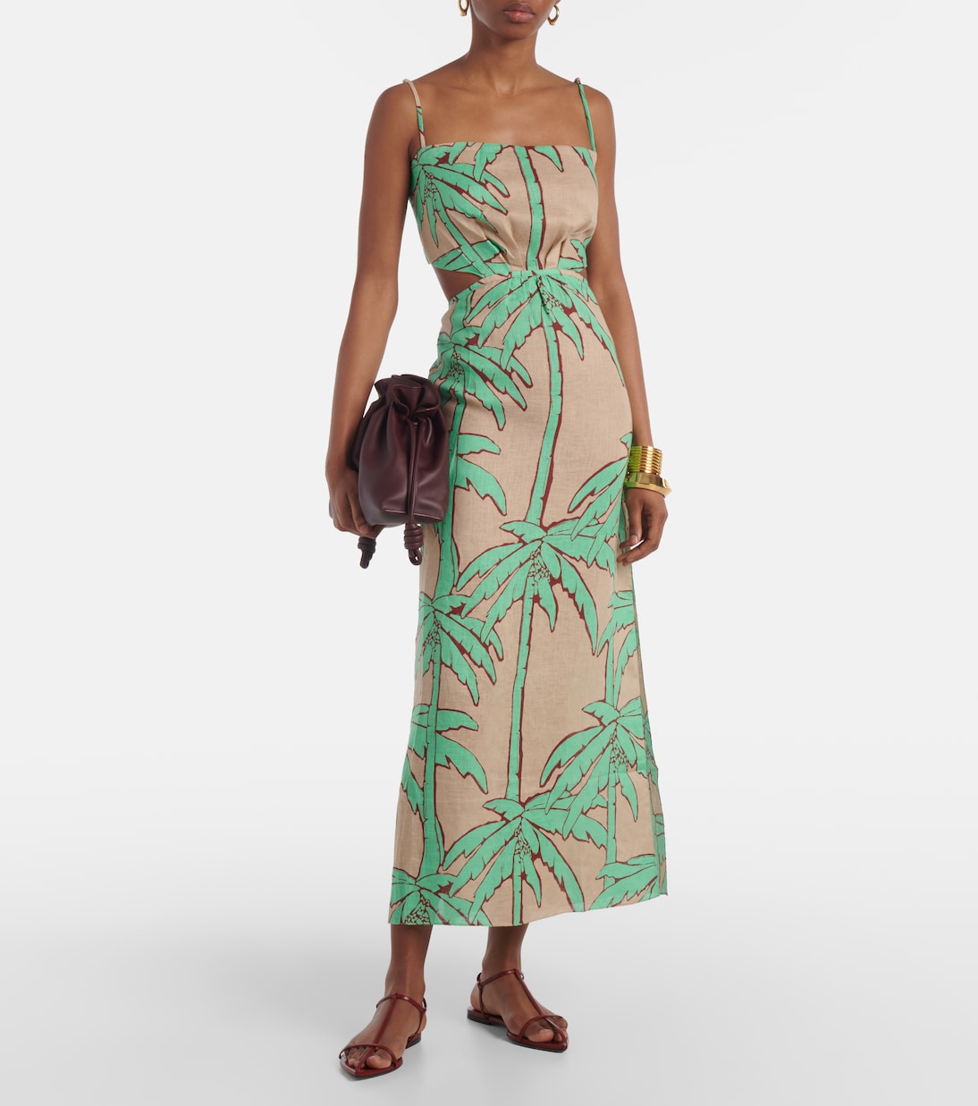 Beach Harmony linen maxi dress | Johanna Ortiz