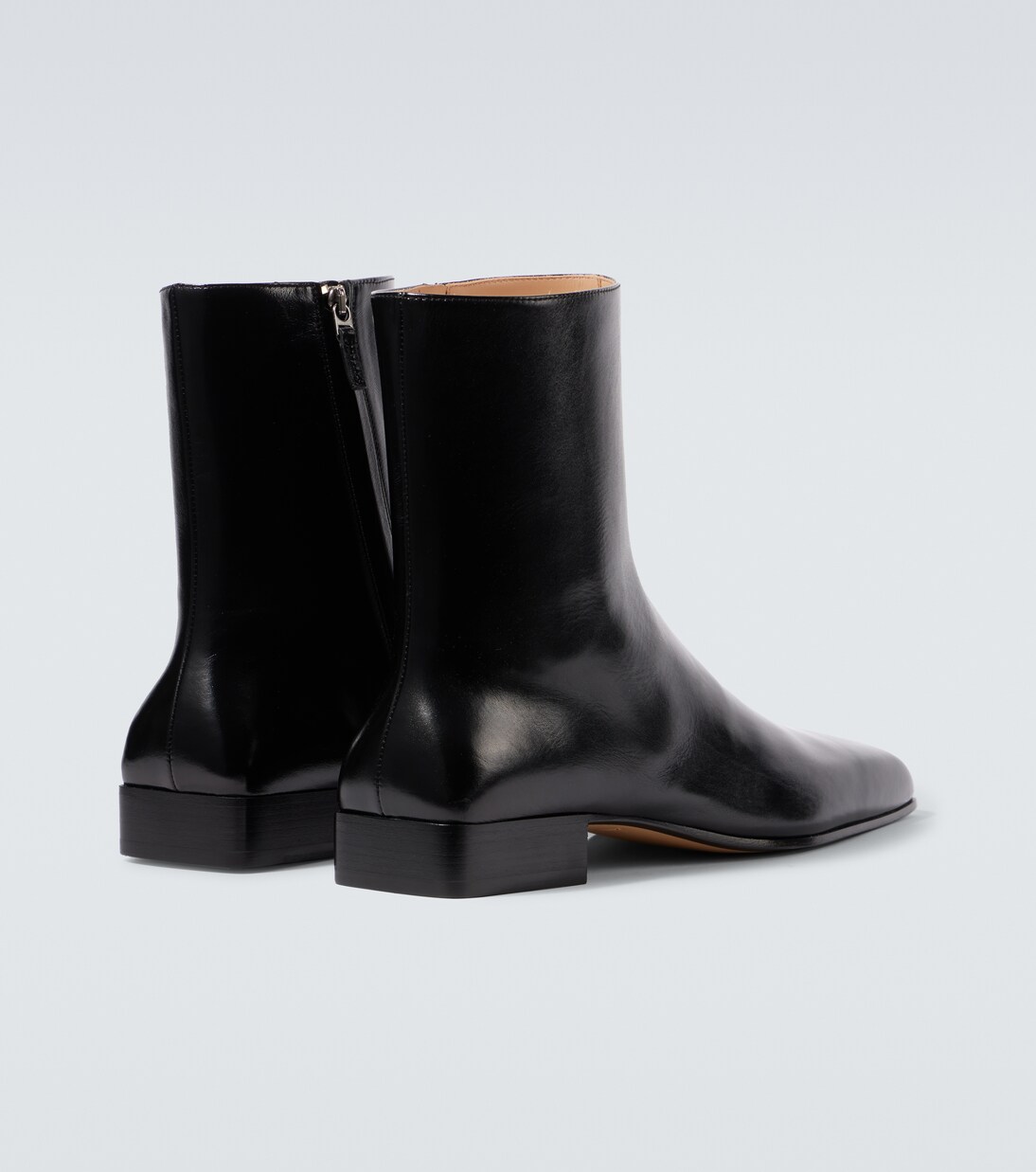 Jim leather ankle boots | Bottega Veneta