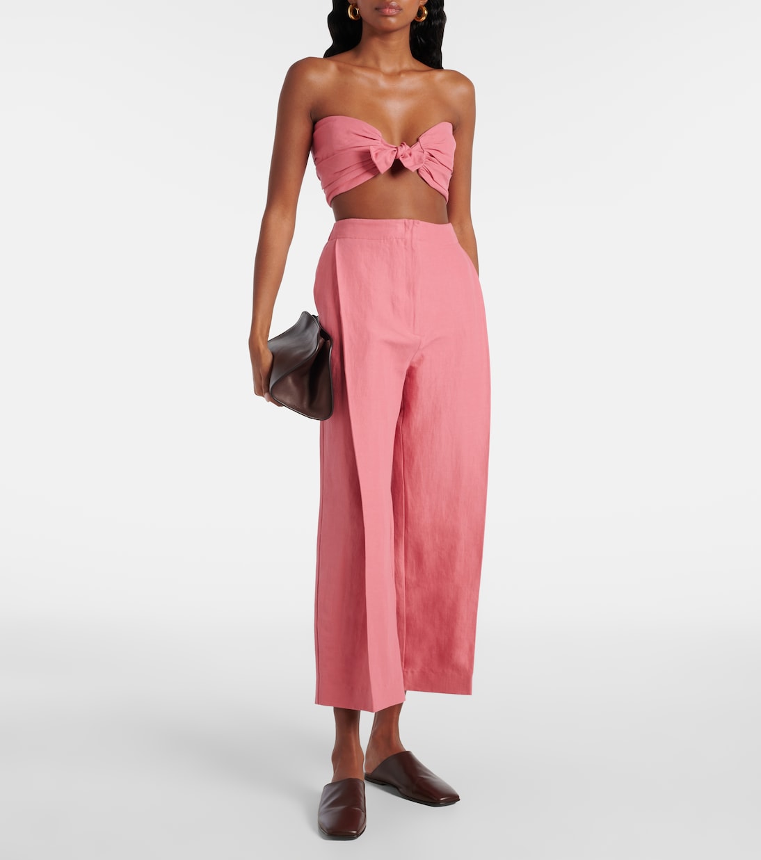 Culottes Santu aus Leinen und Baumwolle | Tove