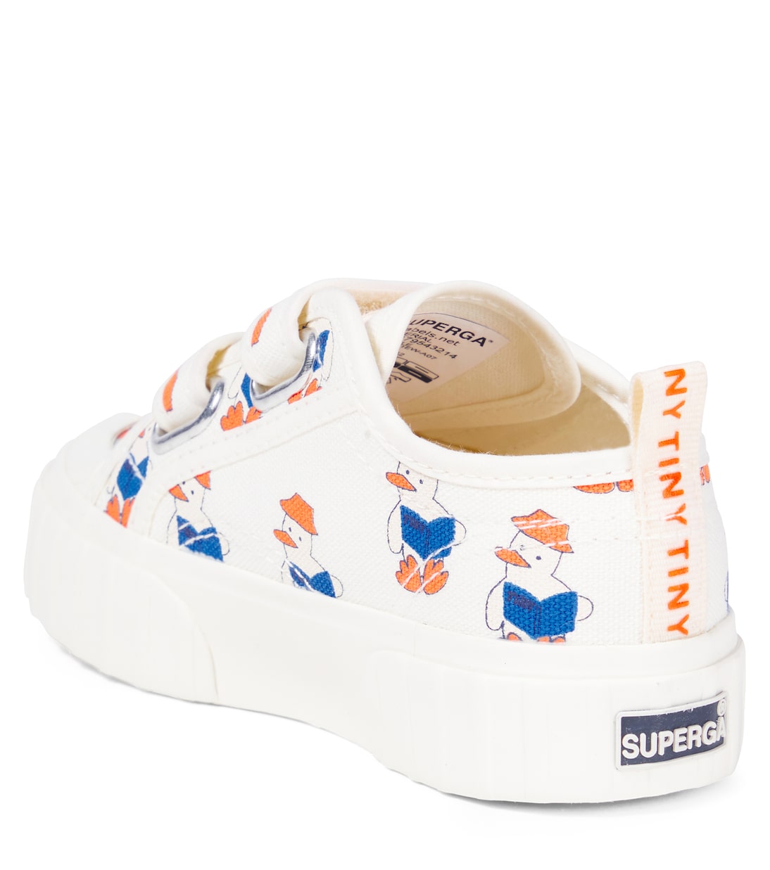 x Superga Readers printed sneakers | Tinycottons