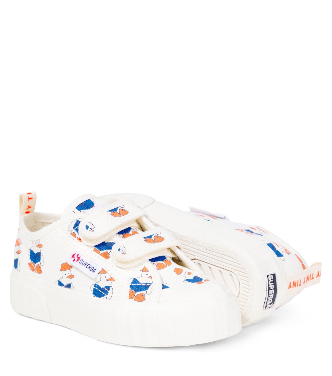 x Superga Readers printed sneakers | Tinycottons