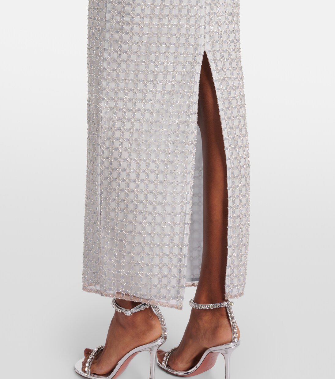 Robe longue à sequins | Rotate