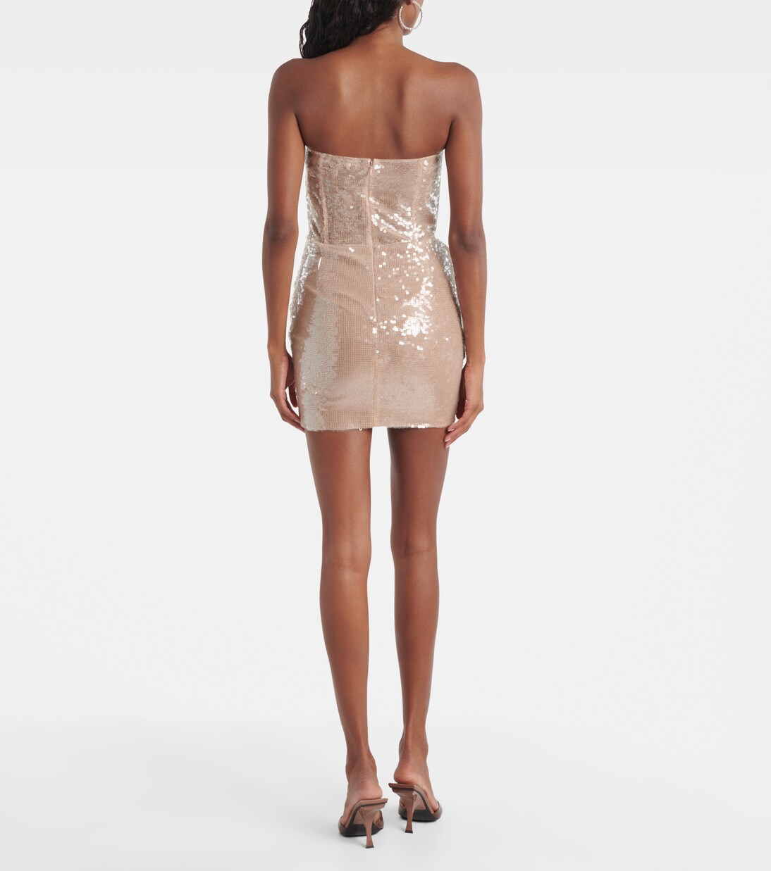 Robe bustier Pamela à sequins | The New Arrivals Ilkyaz Ozel