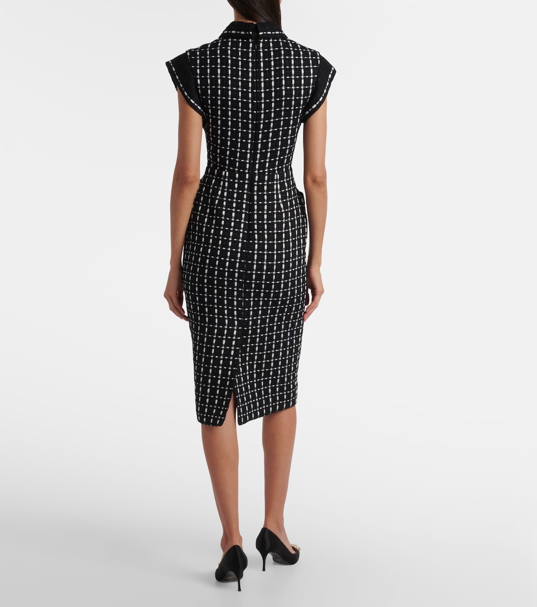 Midikleid aus Tweed | Elie Saab