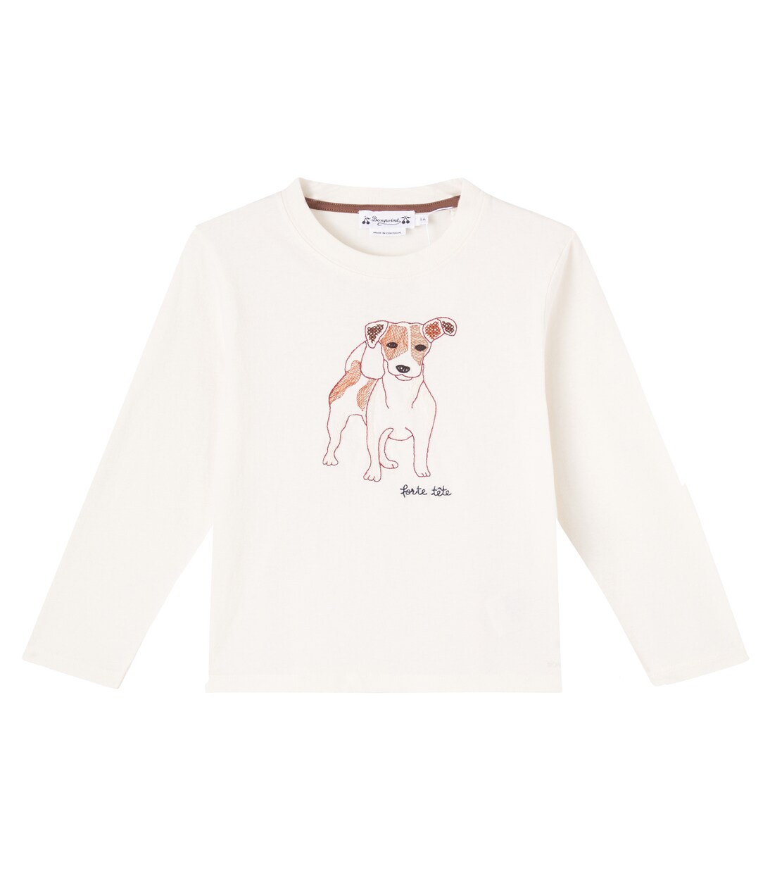 Tadda embroidered cotton jersey T-shirt | Bonpoint