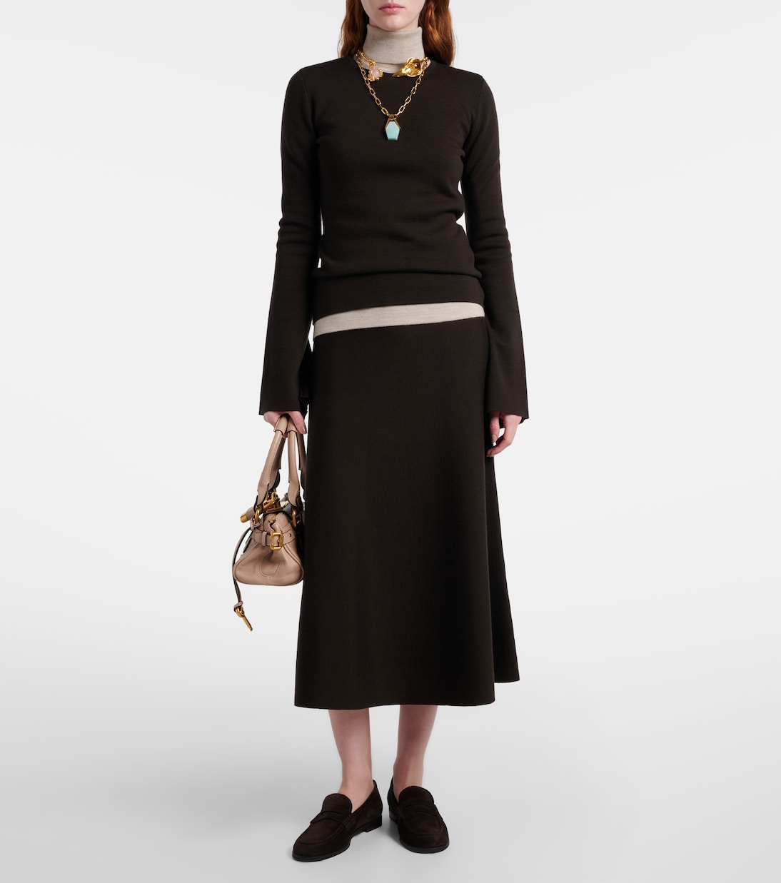 Mokassins Georgie aus Veloursleder | Gianvito Rossi