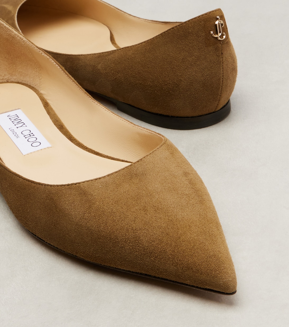 Ballerine Love in suede | Jimmy Choo