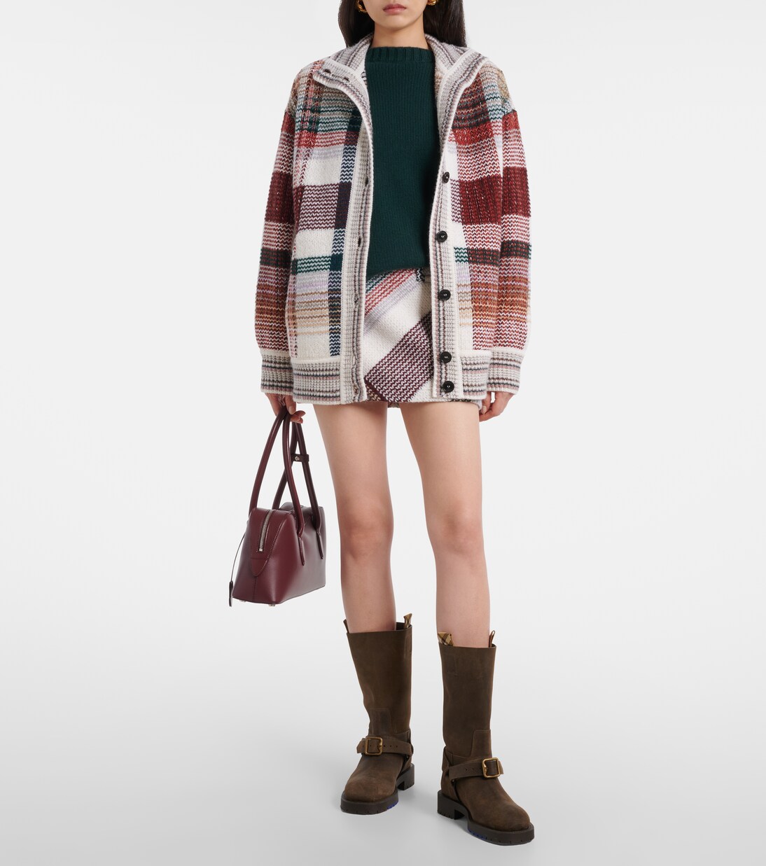 Minirock aus einem Wollgemisch | Missoni