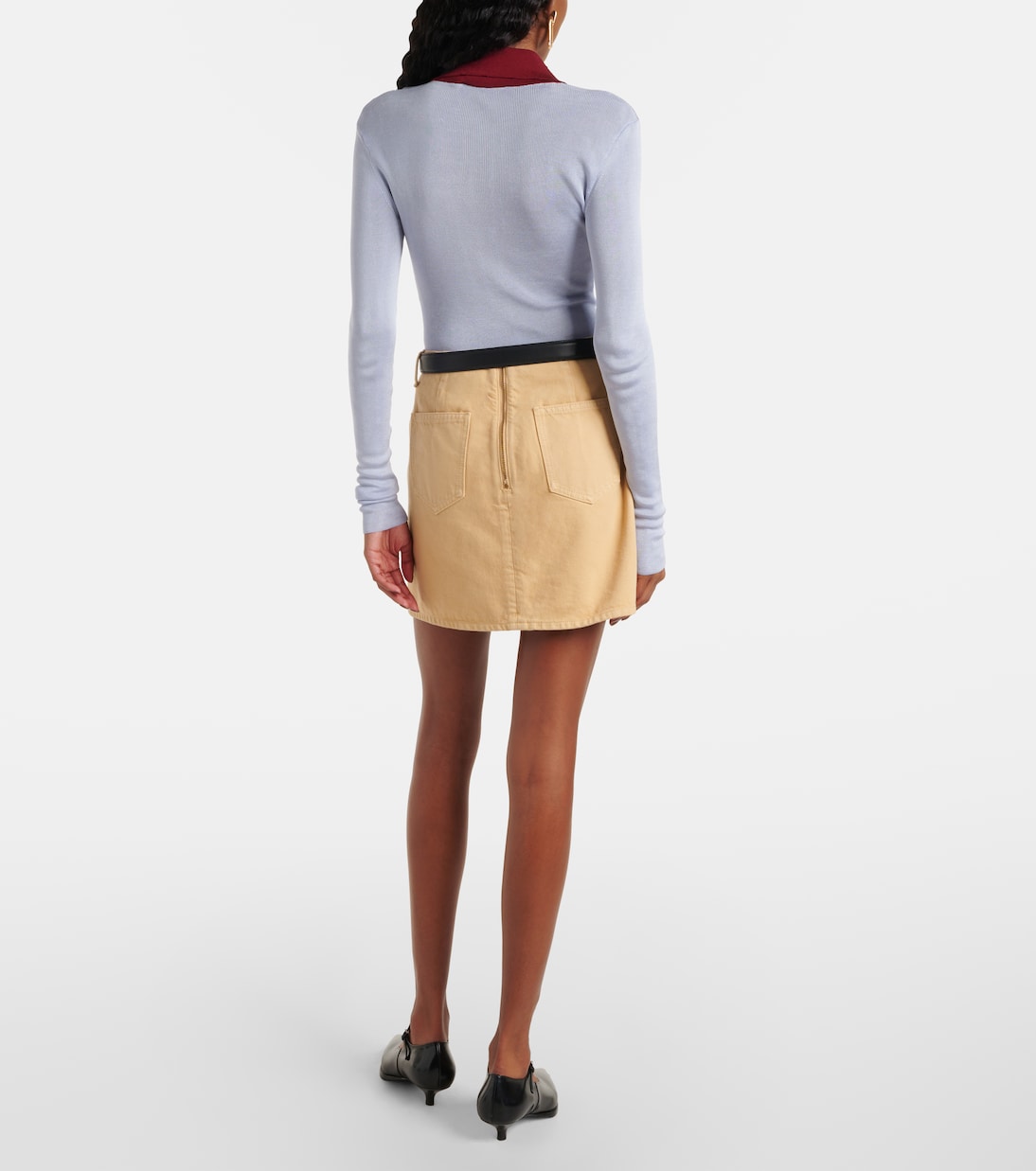 Denim miniskirt | Self-Portrait