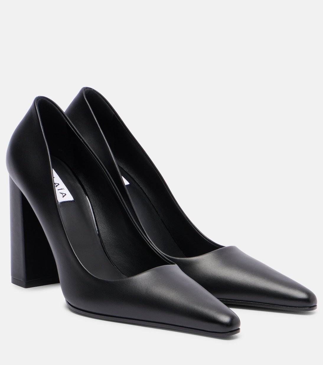 Pointy leather pumps | Alaïa