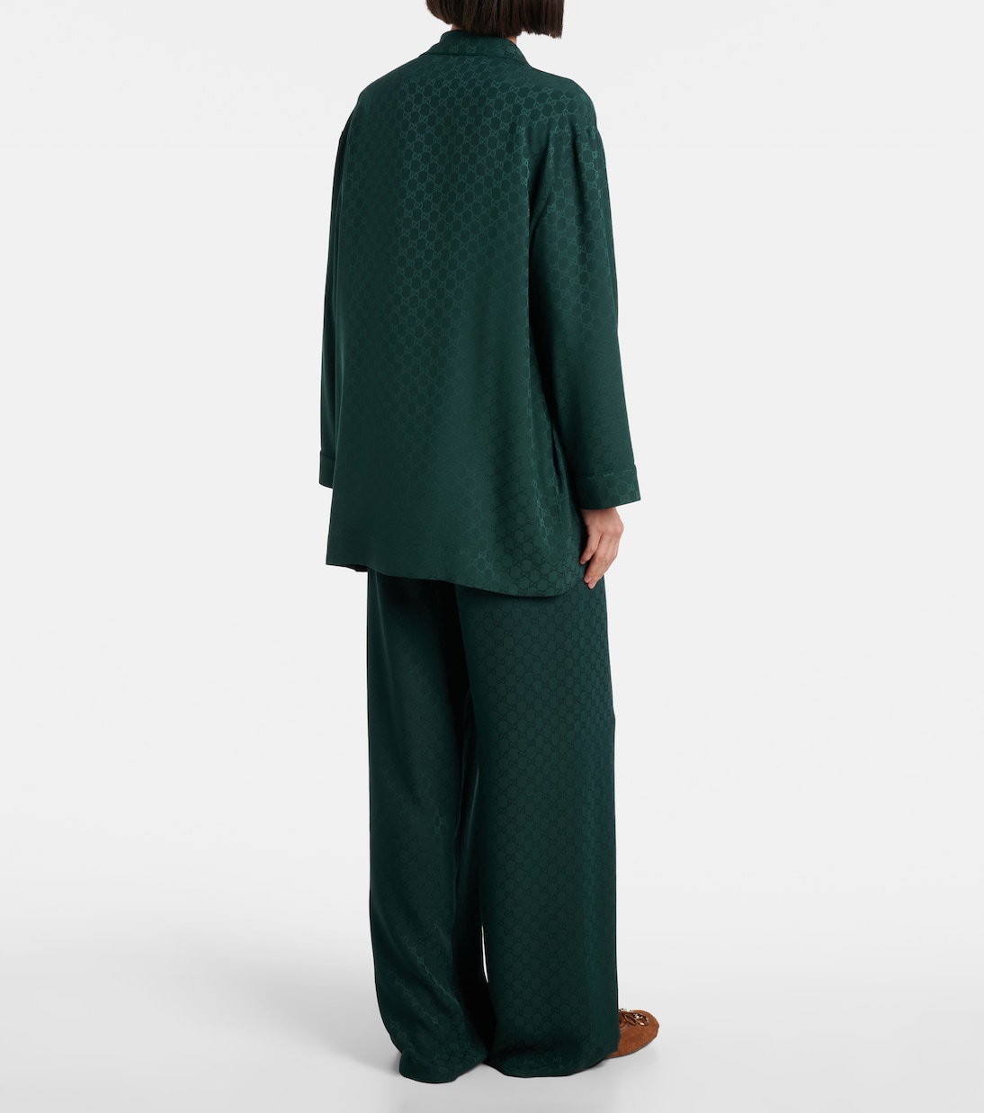 GG silk shirt | Gucci