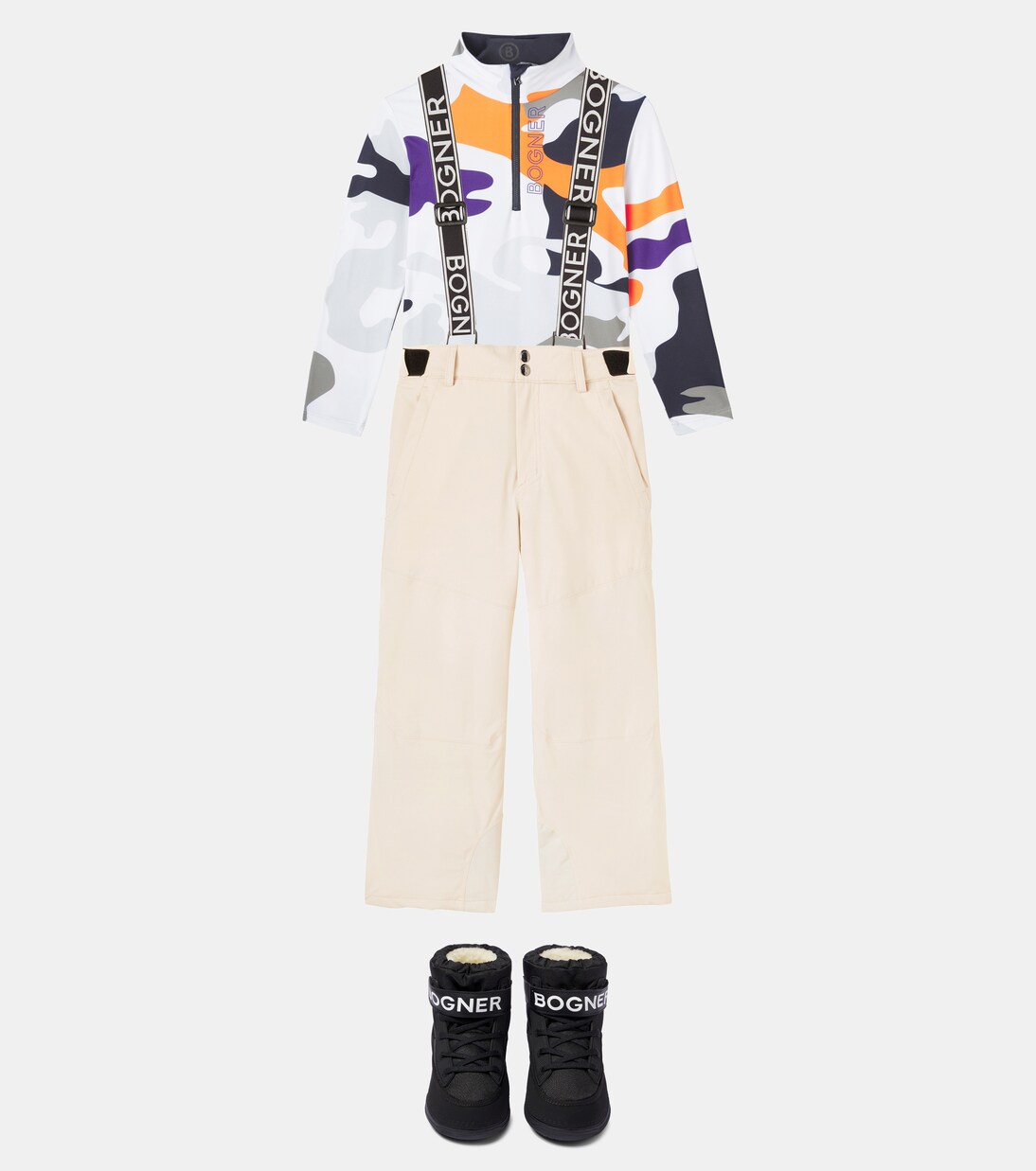 Yuki logo ski salopettes | Bogner Kids