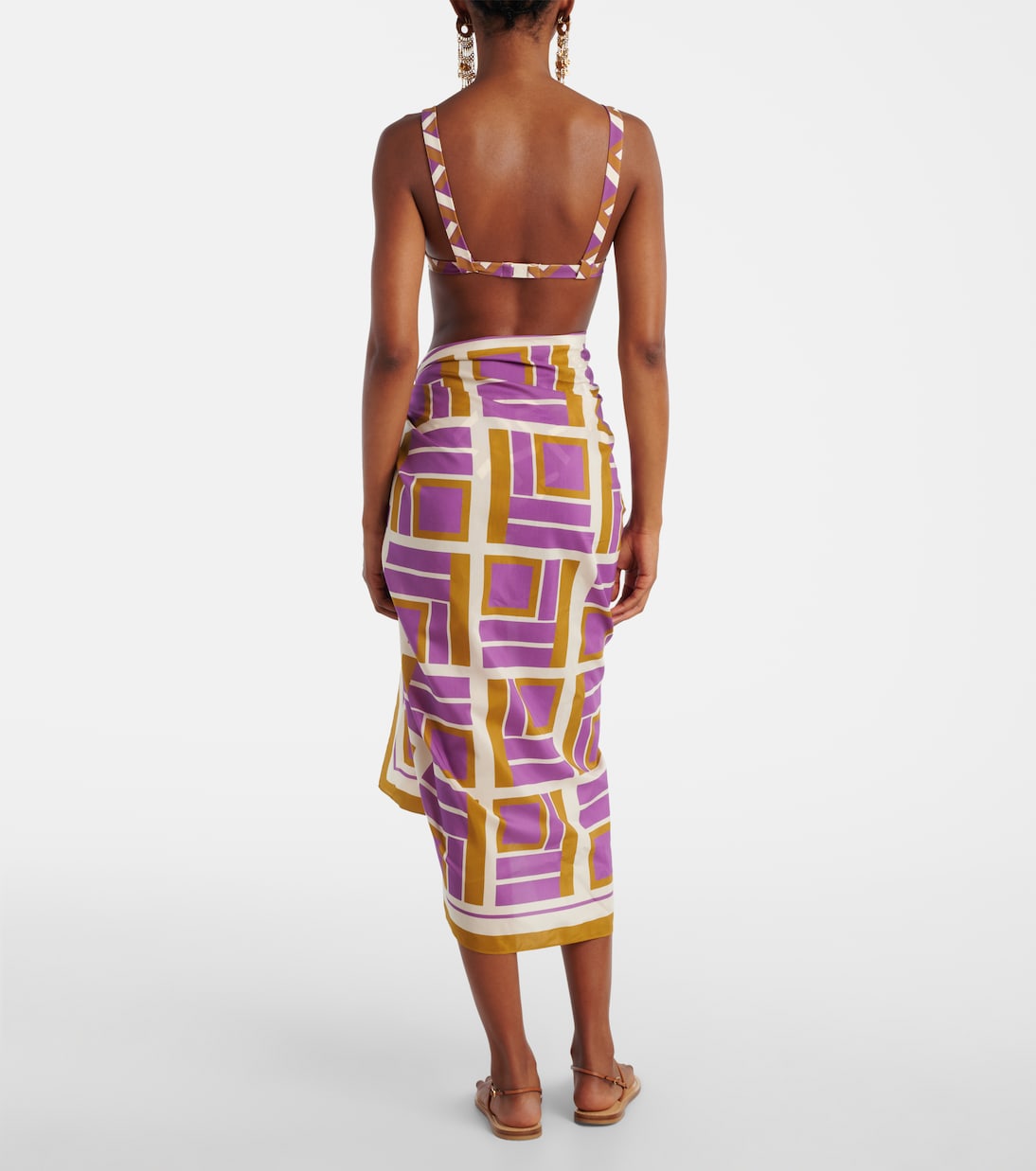 Pareo Vibration aus Baumwolle und Seide | Eres