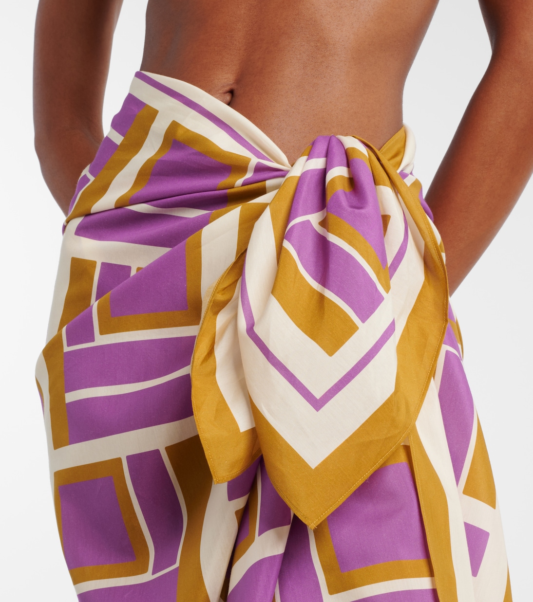 Pareo Vibration aus Baumwolle und Seide | Eres