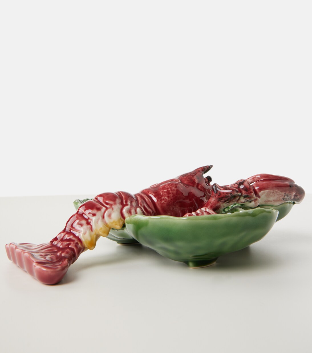 Cabbage With Lobsters Small appetizer plate | Bordallo Pinheiro