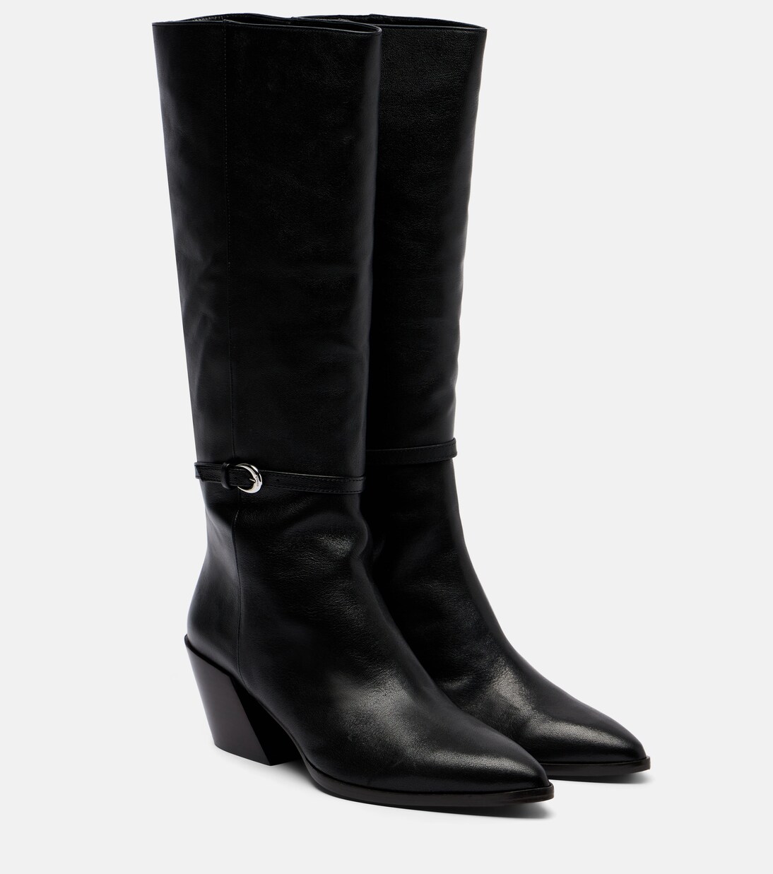 Austin leather knee-high boots | Staud