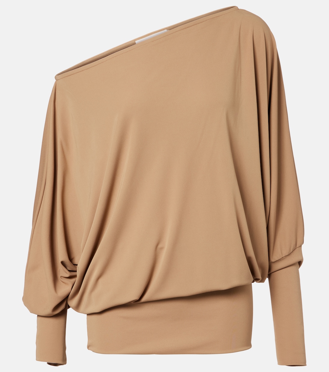 Cely asymmetric draped minidress | Aya Muse