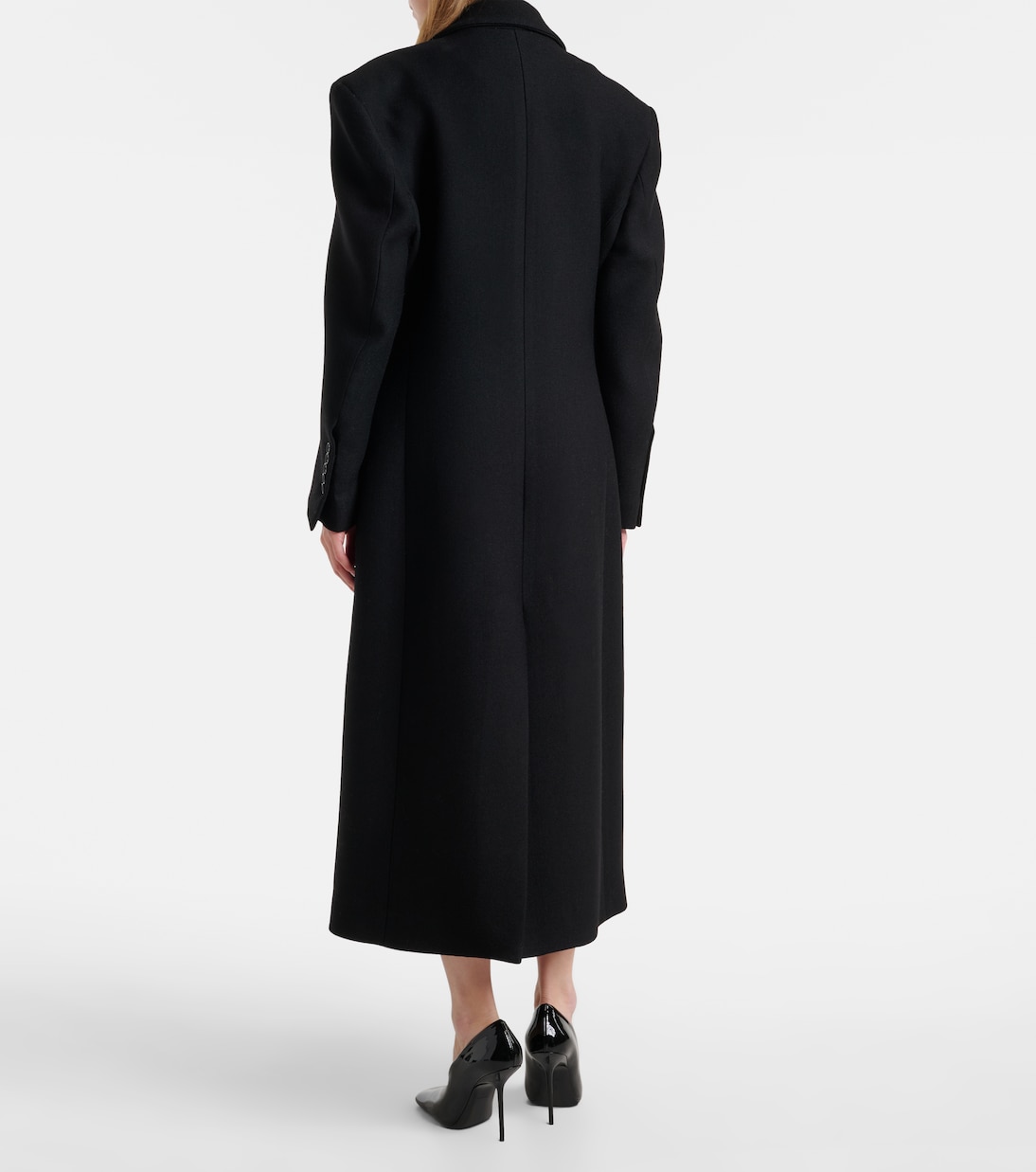 Cappotto doppiopetto in lana vergine | Róhe