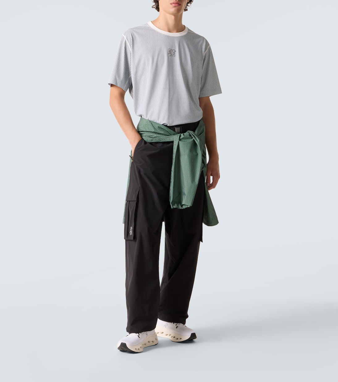 x On striped T-shirt | Loewe