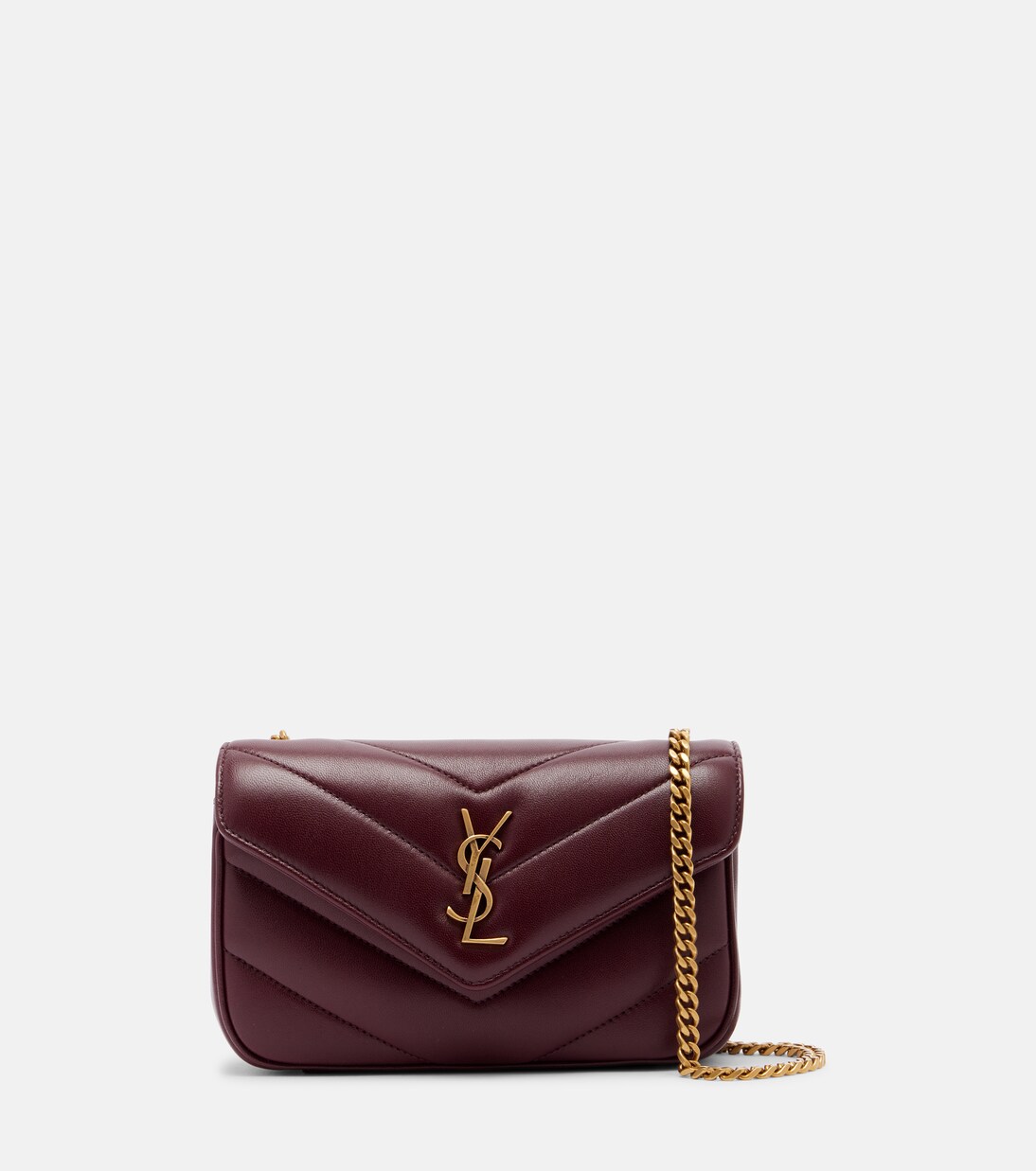 Lou Lou Mini leather crossbody bag | Saint Laurent