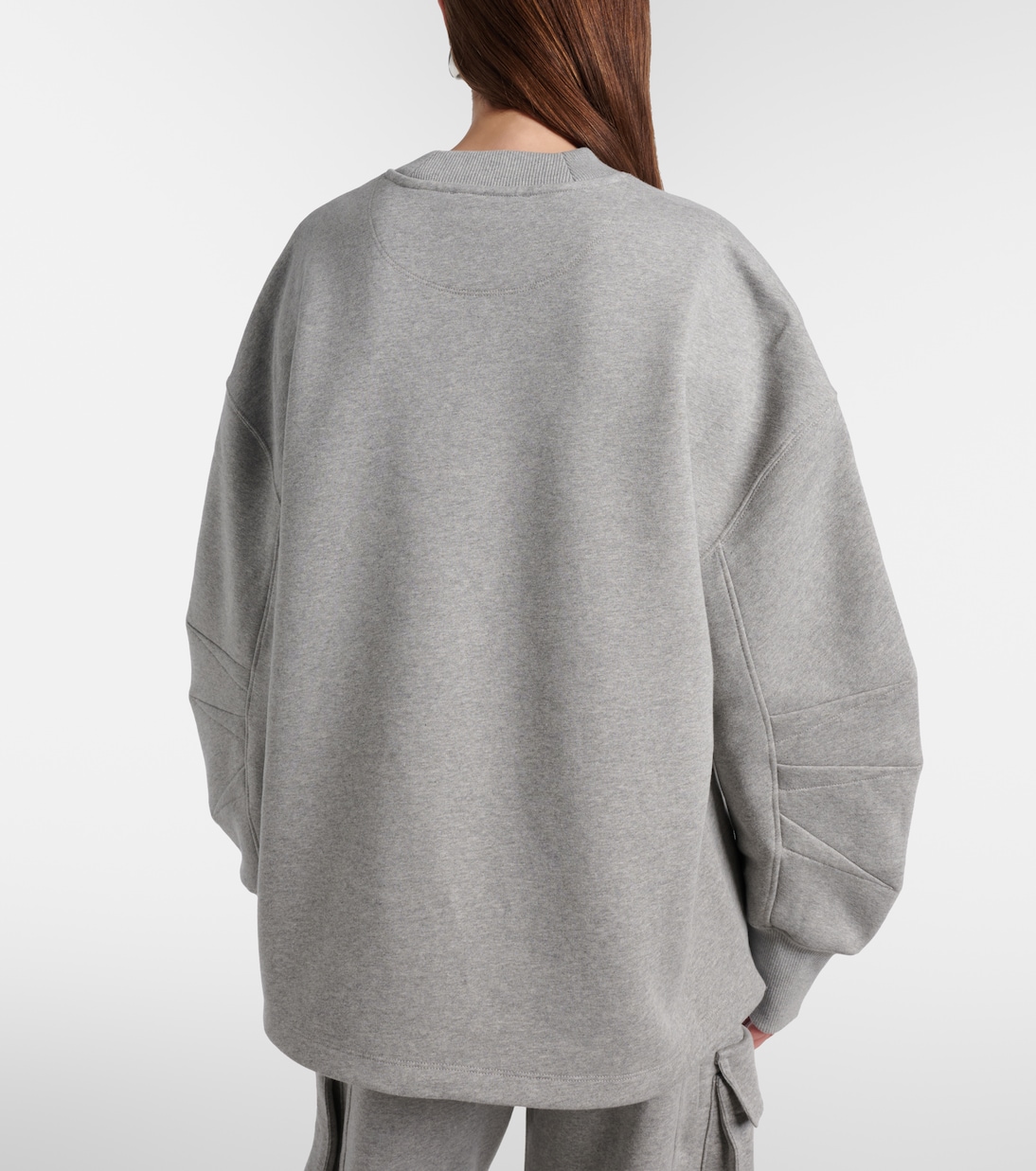 Oversize-Sweatshirt aus Baumwoll-Jersey | The Attico