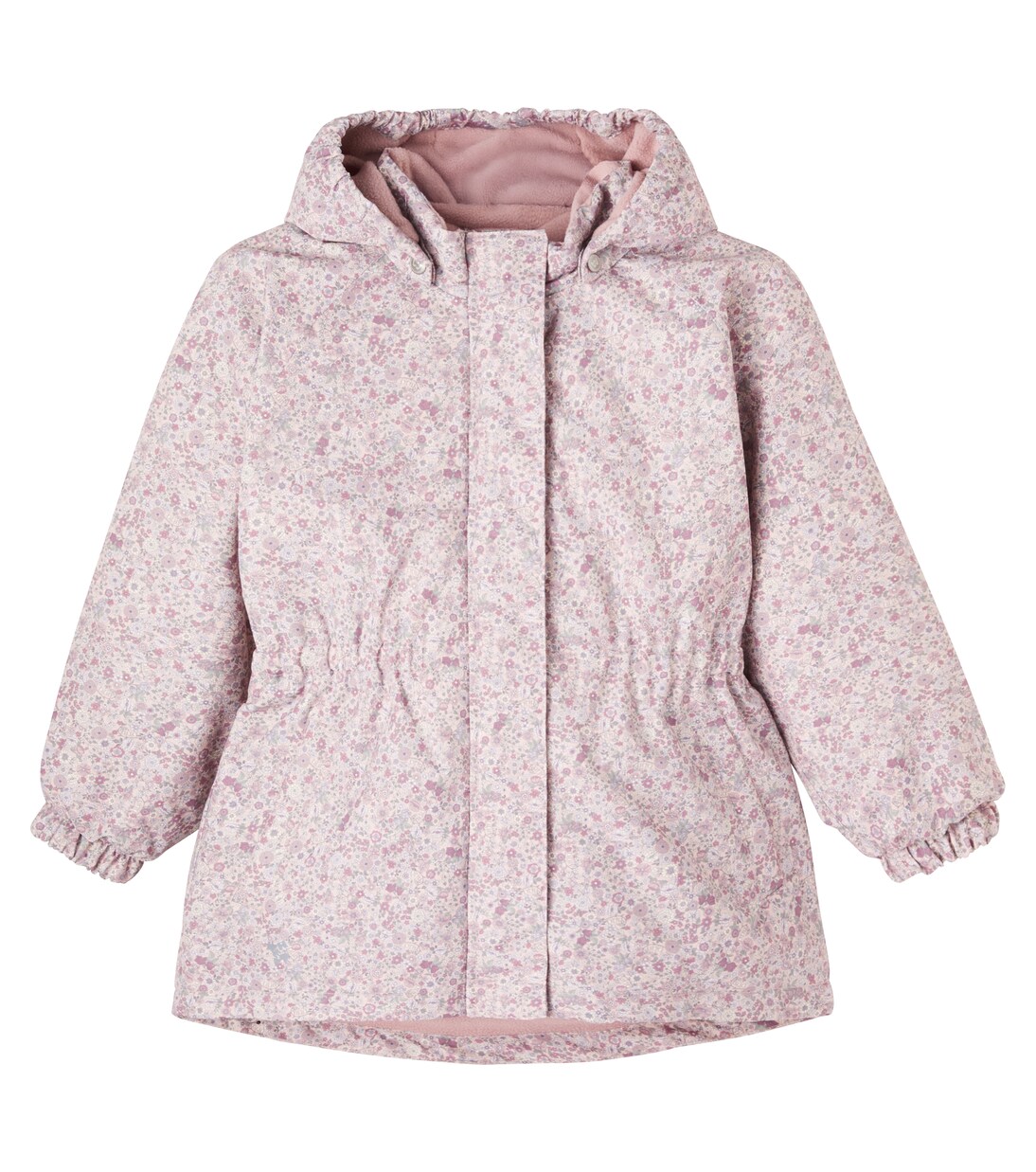 Petra floral ski jacket | Wheat