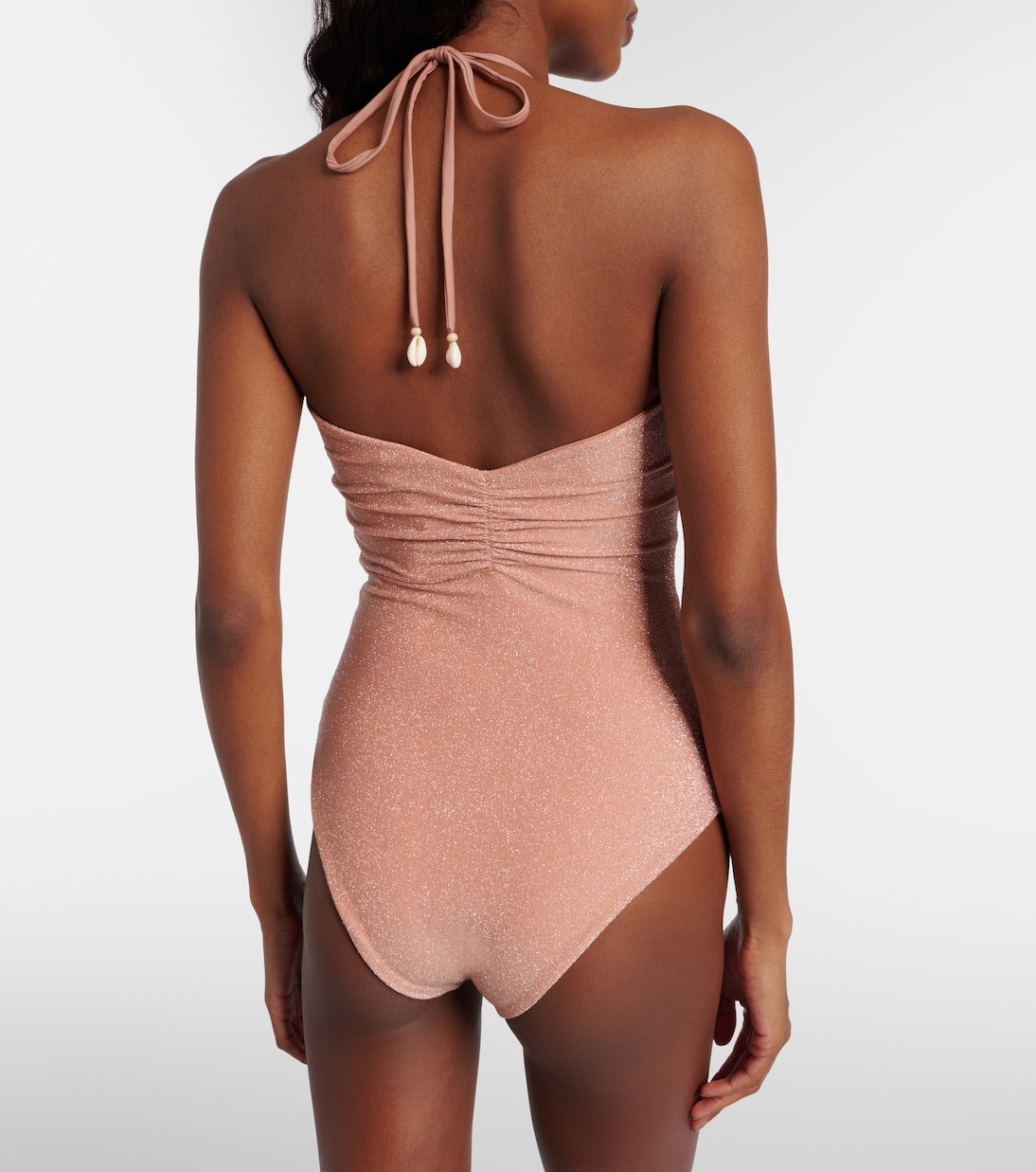 Badeanzug aus Lamé | Johanna Ortiz