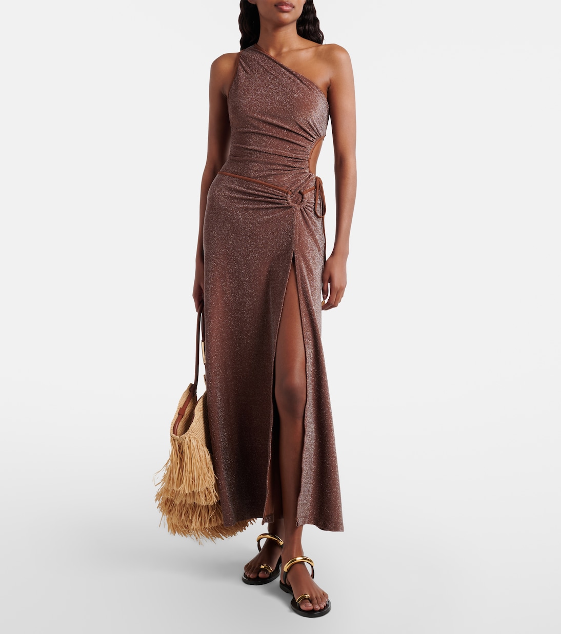 Ring-detail midi skirt | Johanna Ortiz