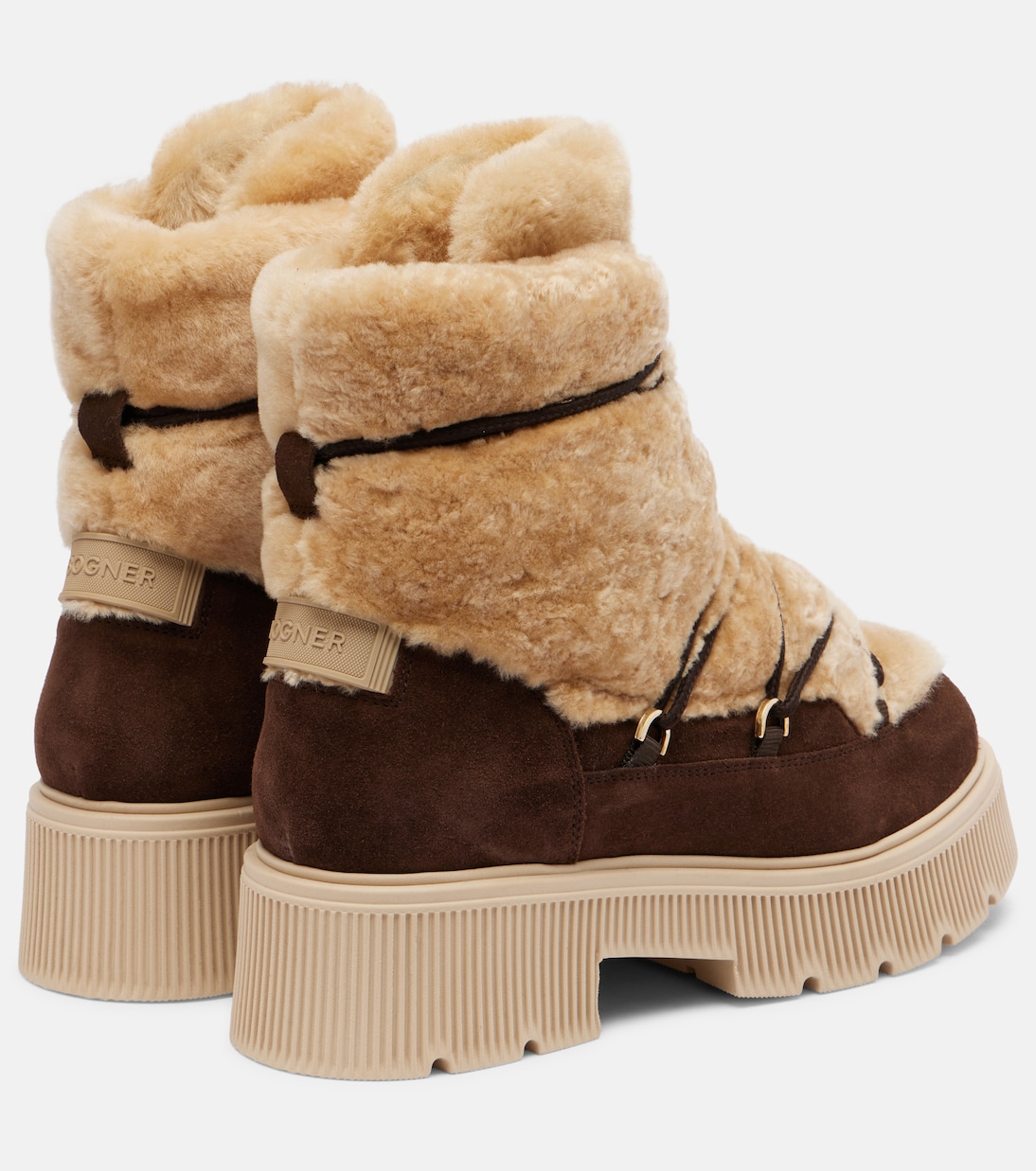 Turin shearling and suede ankle boots | Bogner