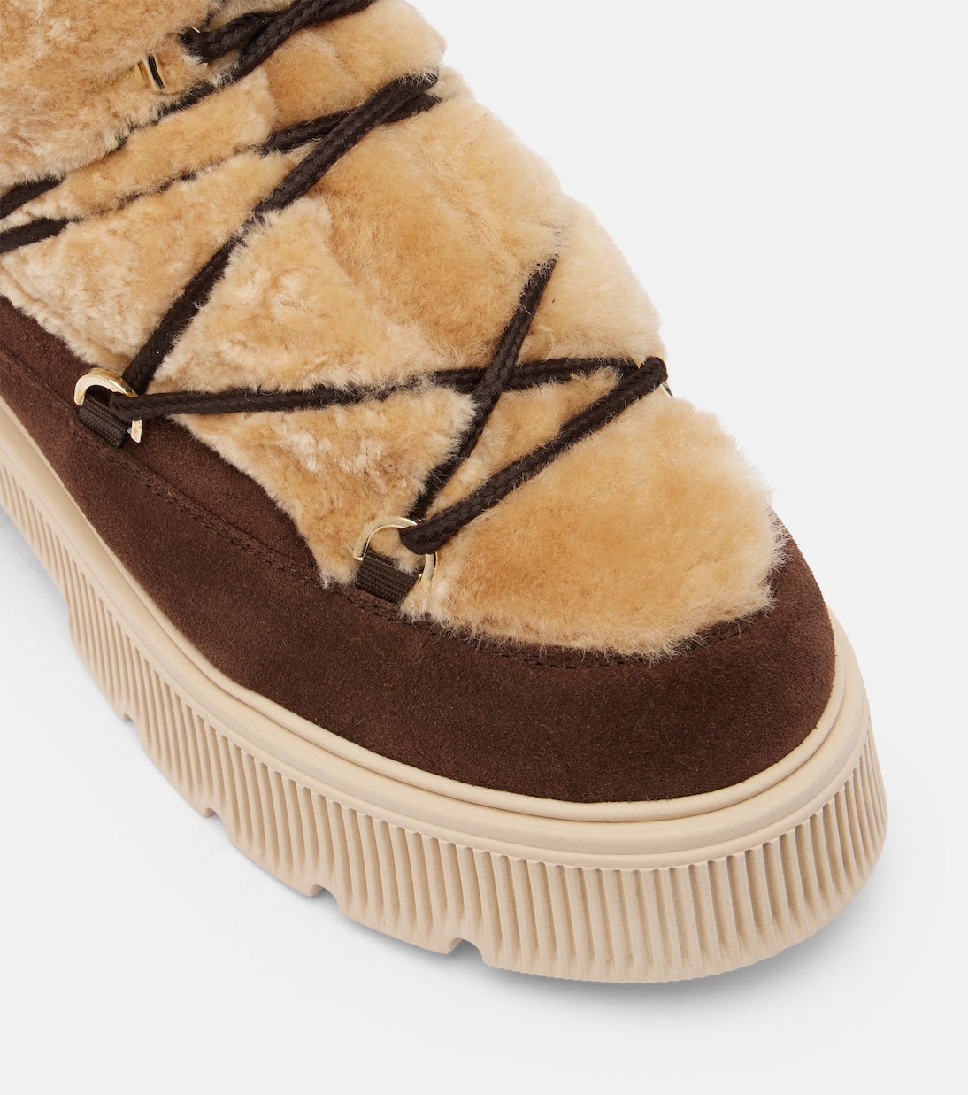 Turin shearling and suede ankle boots | Bogner