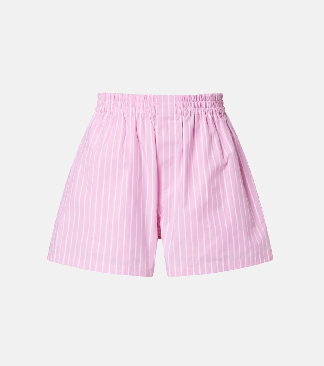 Striped cotton poplin boxers shorts | Balenciaga