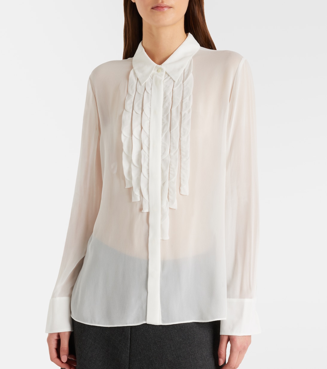 Bluse Sheer Twist aus Georgette | Dorothee Schumacher