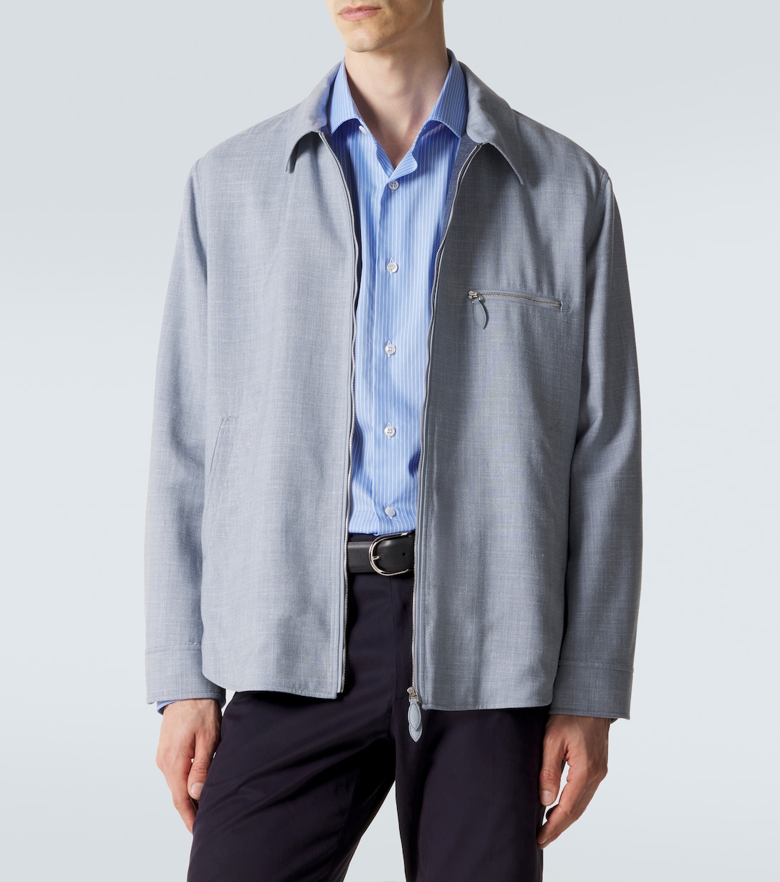 جاكيت من الصوف والحرير والكتان Un Jour  | Berluti