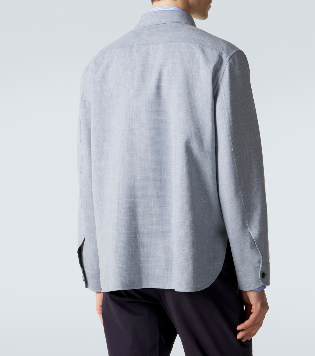 جاكيت من الصوف والحرير والكتان Un Jour  | Berluti