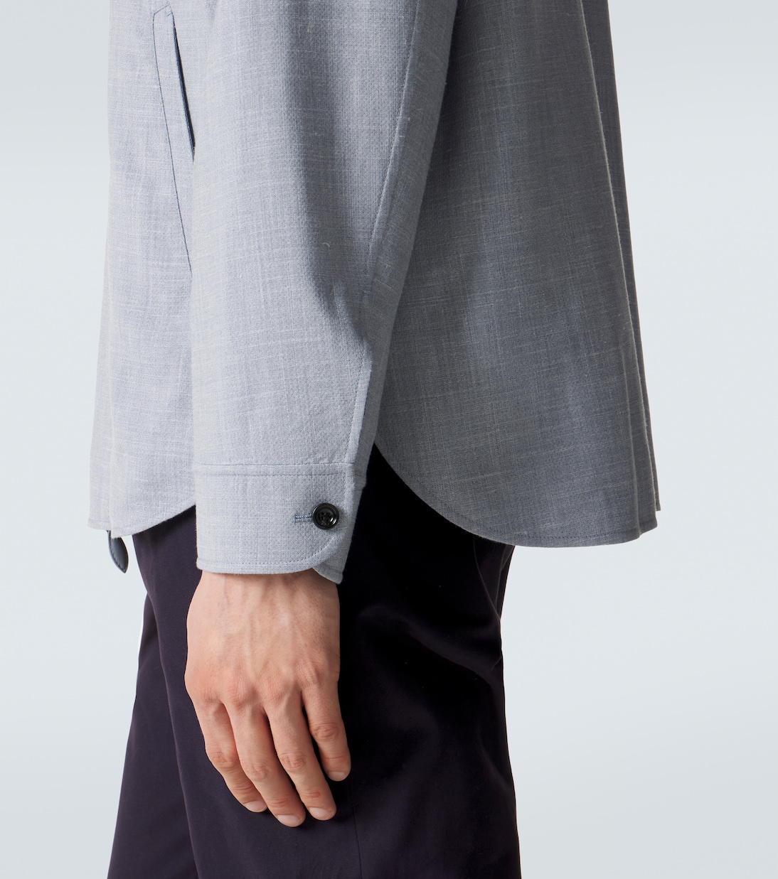 جاكيت من الصوف والحرير والكتان Un Jour  | Berluti